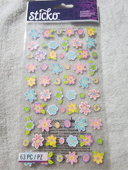TEENY TINY FLOWERS - STICKO STICKERS