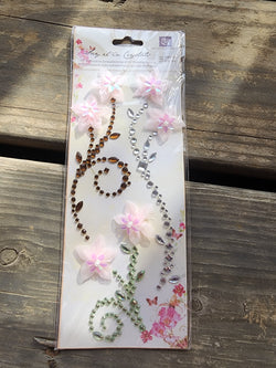 PRIMA SAY IT IN CRYSTALS - STEM WITH FLOWERS