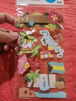 RECOLLECTIONS STICKERS - BAHAMAS