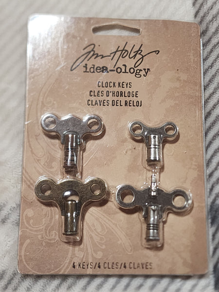 Tim Holtz Idea-ology Clock Keys (4 pieces)
SKU: TH93006
