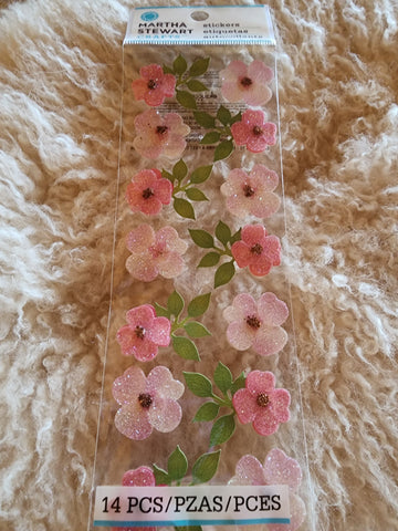 LAYERED DOGWOOD - Martha Stewart Stickers