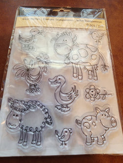 RECOLLECTIONS CLEAR STAMPS  - FARM ANIMALS