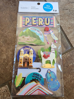 PERU - RECOLLECTIONS STICKERS