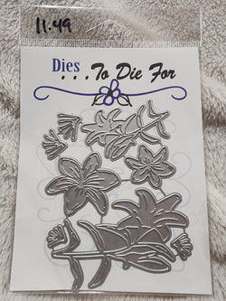 DIES TO DIE FOR - EASTER LILY