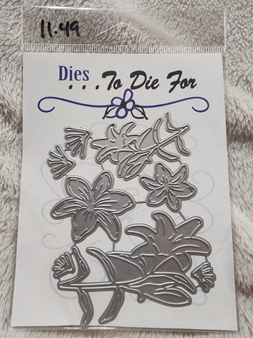 DIES TO DIE FOR - EASTER LILY