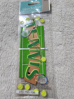TENNIS TITLEWAVE - Jolee's Boutique Stickers