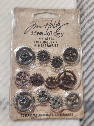 Tim Holtz Idea-ology Mini Gears
Product Number (SKU): TH93012