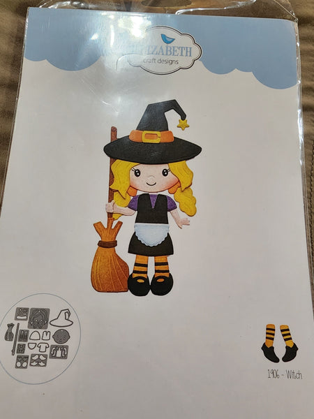 ELIZABETH CRAFT DESIGN DIES - WITCH