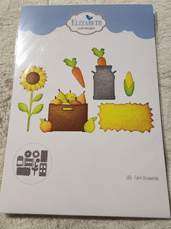 FARM ACCESSORIES DIE SET - ELIZABETH CRAFT DESIGNS