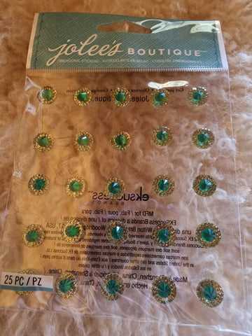 DUAL TONE PRIZIM AQUAMARINE - Jolee's Boutique Stickers