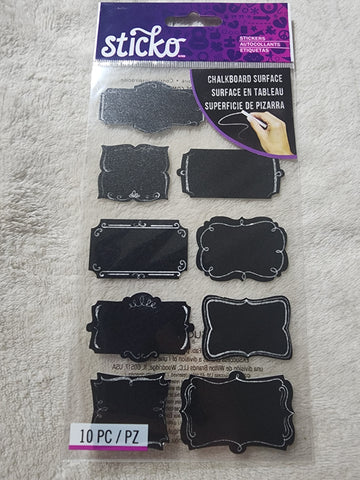 CHALK FRAME LABELS - STICKO STICKERS