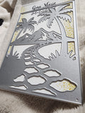 TROPICAL PATHWAY PLATE DIE - GINA MARIE DESIGNS