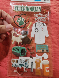RECOLLECTIONS STICKERS - VETERNARIAN