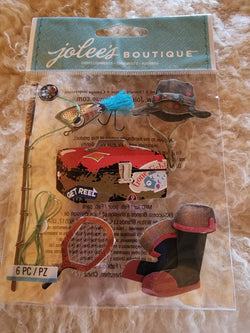 FISHING - Jolee's Boutique Stickers