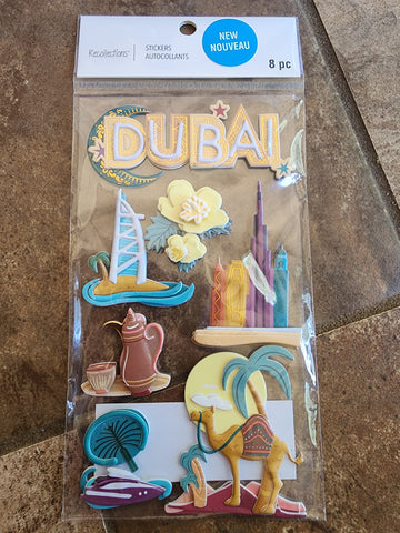 DUBAI - RECOLLECTIONS STICKERS