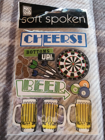 BEER - me & my big ideas SOFT SPOKEN STICKERS