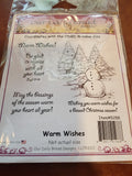 OUR DAILY BREAD STAMPS - WARM WISHES
