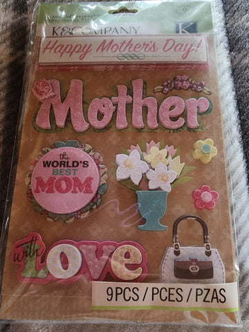 SPRING MOTHERS DAY STICKERS - K & COMPANY