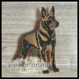 DOG GERMAN SHEPHERD DIE - Gina Marie Designs