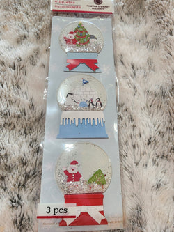 SNOWGLOBES - Martha Stewart Stickers