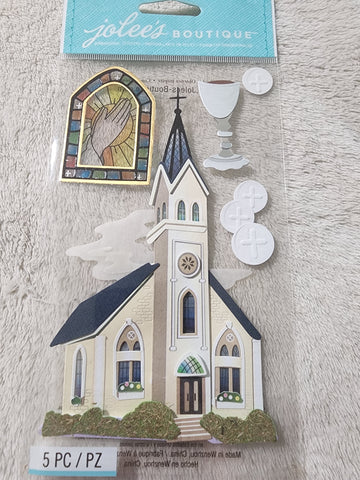 CATHOLIC CHURCH - JOLEES BOUTIQUE STICKERS