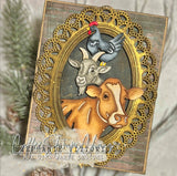 PRIMITIVE FARMHOUSE STACK PLATE DIE - GINA MARIE DESIGNS