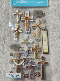 FAITH HOPE AND REJOICE - JOLEES BOUTIQUE STICKERS