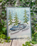 Snowmobile die - Gina Marie Designs