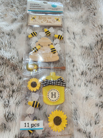 BUSY AS A BEE - Martha Stewart Stickers