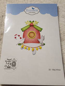 HOLIDAY BIRDHOUSE DIE SET - ELIZABETH CRAFT DESIGNS