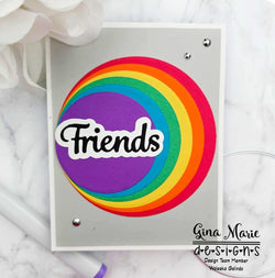 PLAIN CIRCLES OVERSIZED 17 DIES - Gina Marie Designs