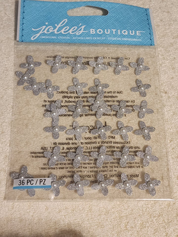 WEDDING GEM FLOWERS - JOLEES BOUTIQUE STICKERS