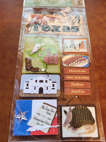 Jolee's Boutique Stickers - TEXAS