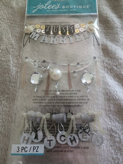 WEDDING WORDS GARLAND - JOLEES BOUTIQUE STICKERS