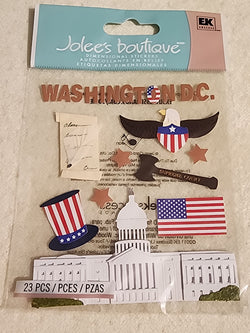 WASHINGTON DC - JOLEES BOUTIQUE STICKERS