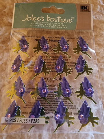 BLUE BONNET REPEATS - Jolee's Boutique Stickers