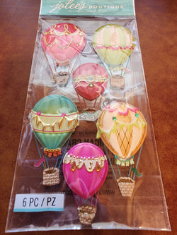 Jolee's Boutique Stickers - HOT AIR BALLOONS