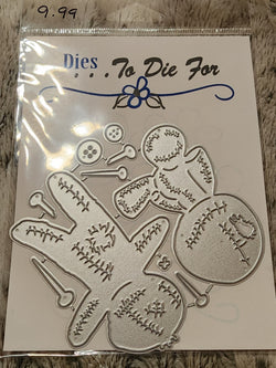 VOODOO DOLL DIE SET - DIES TO DIE FOR