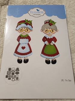 MRS. CLAUS DIE SET - ELIZABETH CRAFT DESIGNS