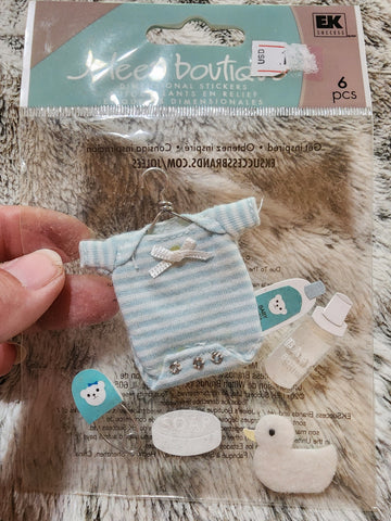 Jolee's Boutique Stickers - BABY BOY OUTFIT