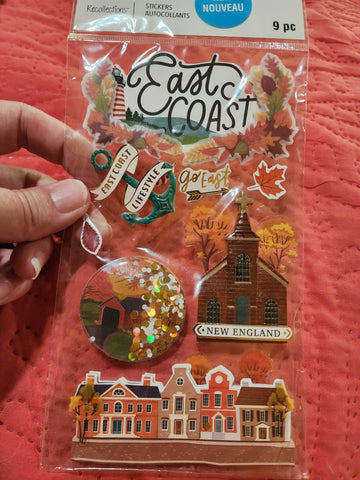RECOLLECTIONS STICKERS - EAST COAST