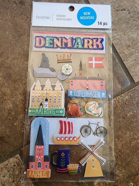 DENMARK - RECOLLECTIONS STICKERS