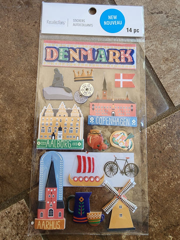 DENMARK - RECOLLECTIONS STICKERS
