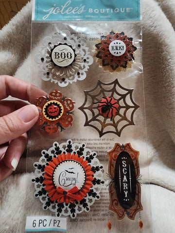 JOLEES BOUTIQUE STICKERS - LARGE DOILY MEDALLIONS