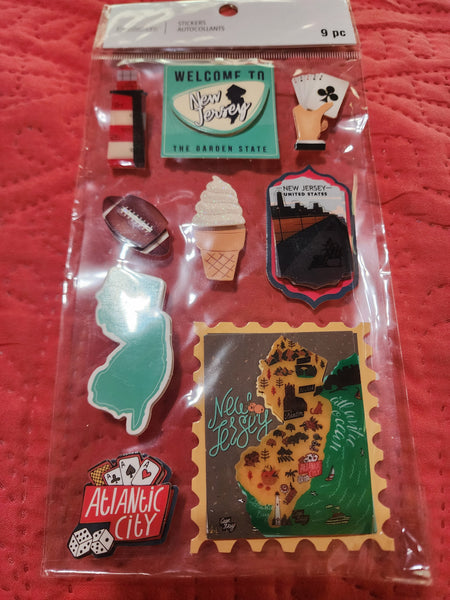 RECOLLECTIONS STICKERS - NEW JERSEY