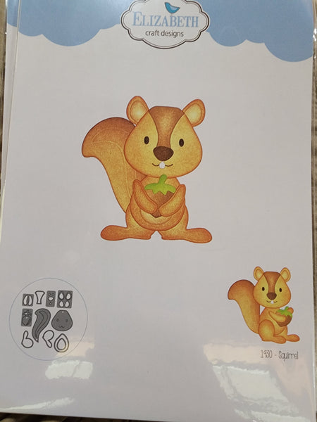 ELIZABETH CRAFT DESIGN DIES - SQUIRREL
