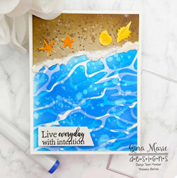 MINI SEA SHELLS DIE - Gina Marie Designs
