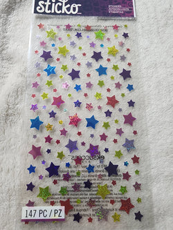 SHIMMERY STARS - STICKO STICKERS