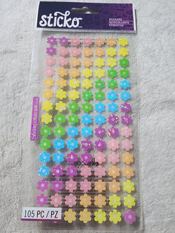JELLY FLOWERS - STICKO STICKERS