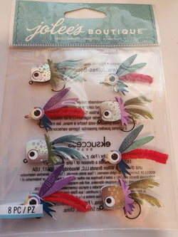 HARD TO FIND Jolee's Boutique Stickers - FISH LURES REPEATS